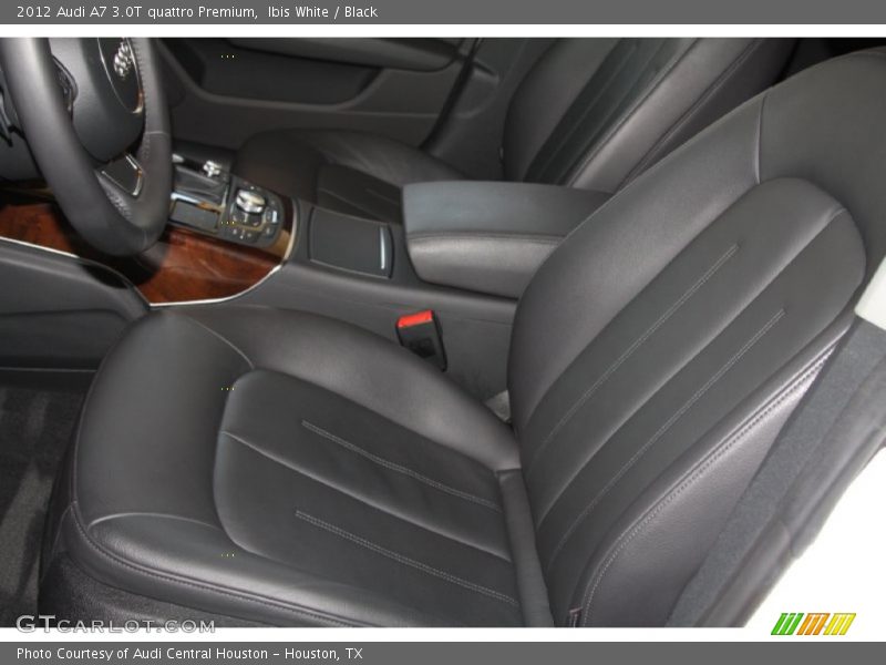 Ibis White / Black 2012 Audi A7 3.0T quattro Premium