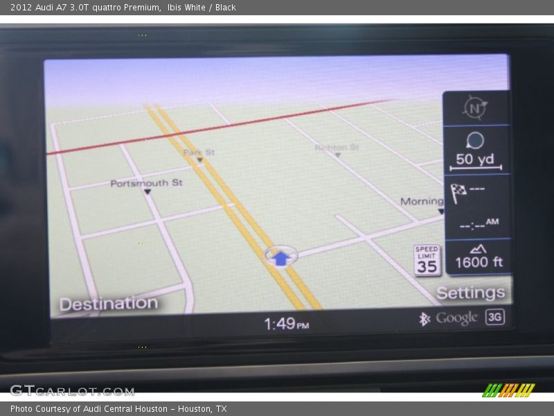 Ibis White / Black 2012 Audi A7 3.0T quattro Premium