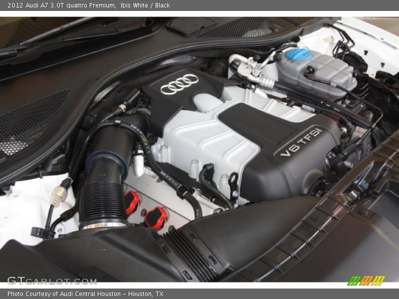 Ibis White / Black 2012 Audi A7 3.0T quattro Premium