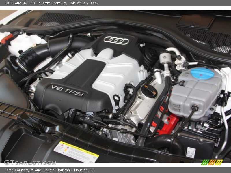Ibis White / Black 2012 Audi A7 3.0T quattro Premium