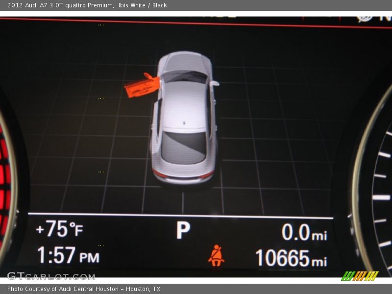 Ibis White / Black 2012 Audi A7 3.0T quattro Premium