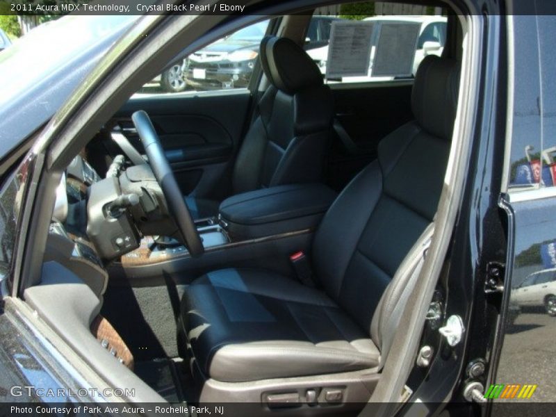 Crystal Black Pearl / Ebony 2011 Acura MDX Technology