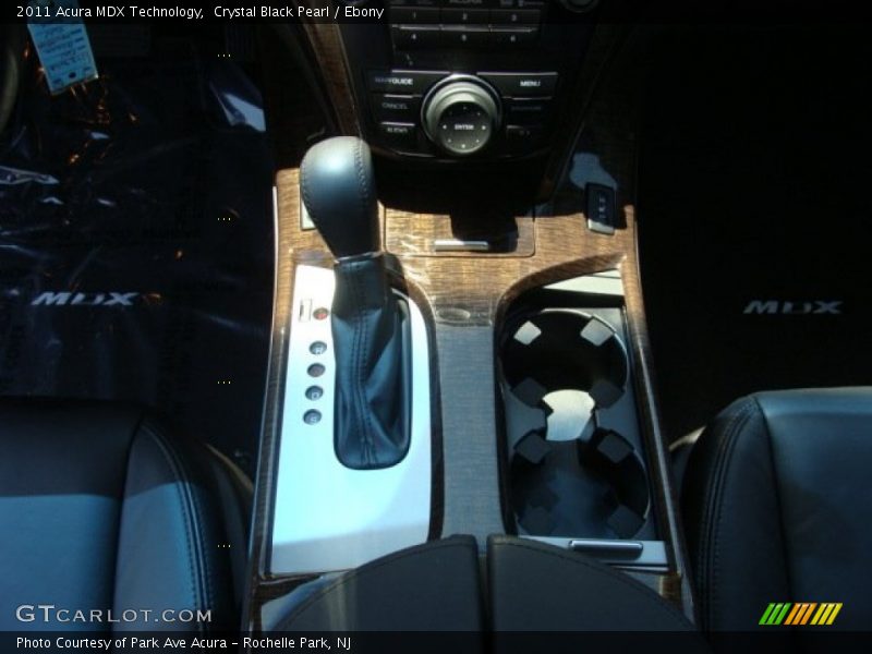 Crystal Black Pearl / Ebony 2011 Acura MDX Technology