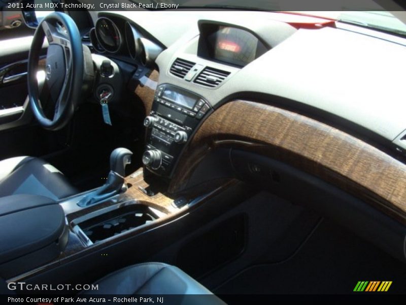 Crystal Black Pearl / Ebony 2011 Acura MDX Technology
