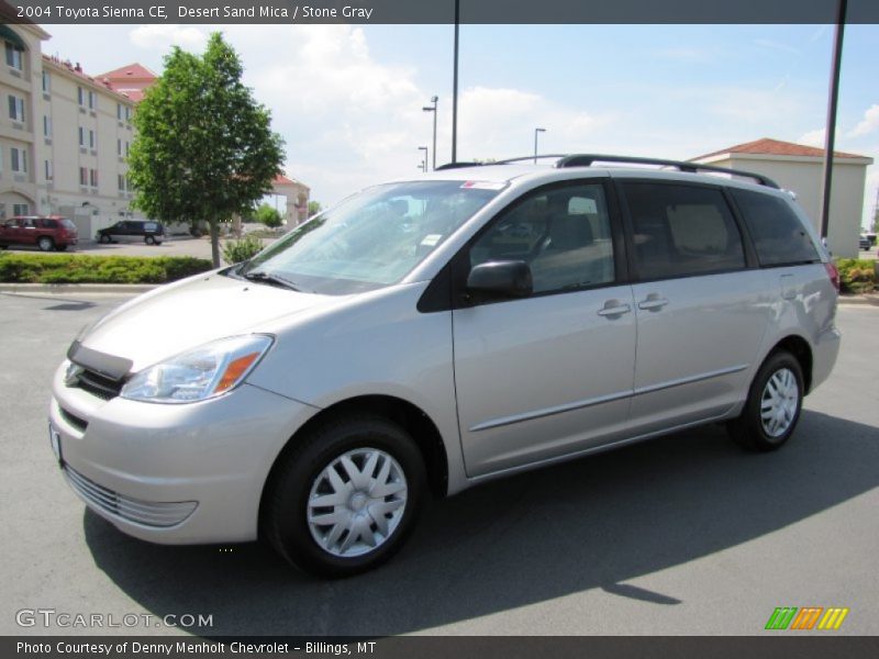 Desert Sand Mica / Stone Gray 2004 Toyota Sienna CE