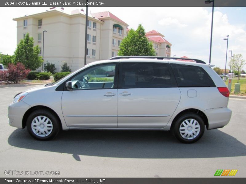 Desert Sand Mica / Stone Gray 2004 Toyota Sienna CE