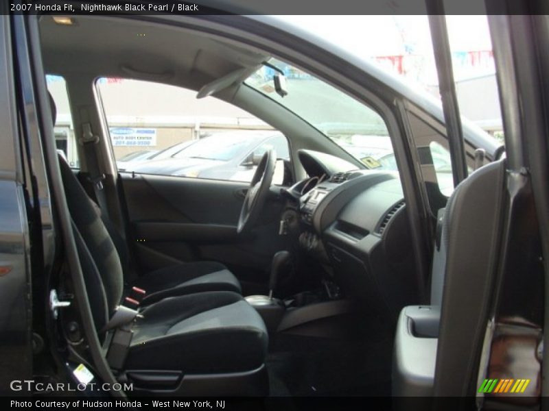 Nighthawk Black Pearl / Black 2007 Honda Fit