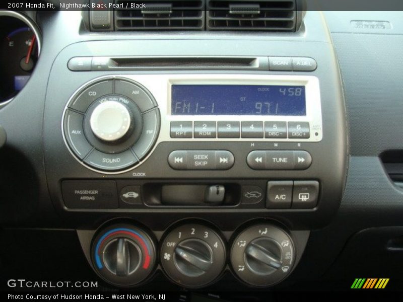 Nighthawk Black Pearl / Black 2007 Honda Fit