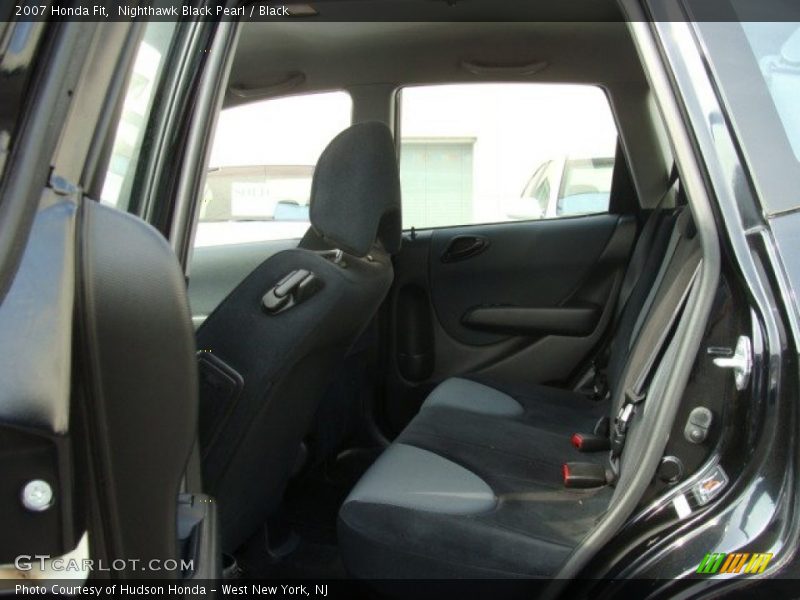 Nighthawk Black Pearl / Black 2007 Honda Fit