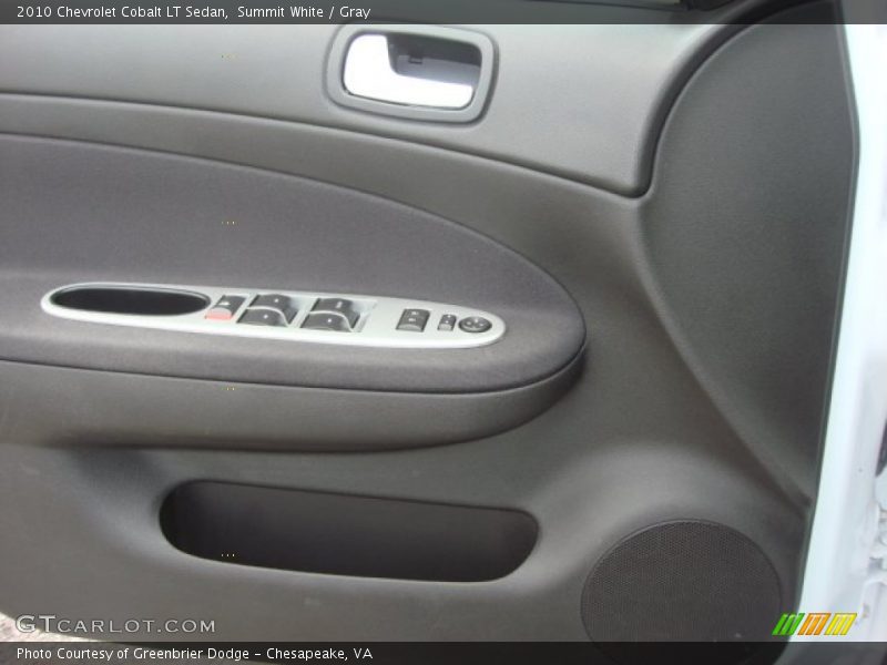 Summit White / Gray 2010 Chevrolet Cobalt LT Sedan