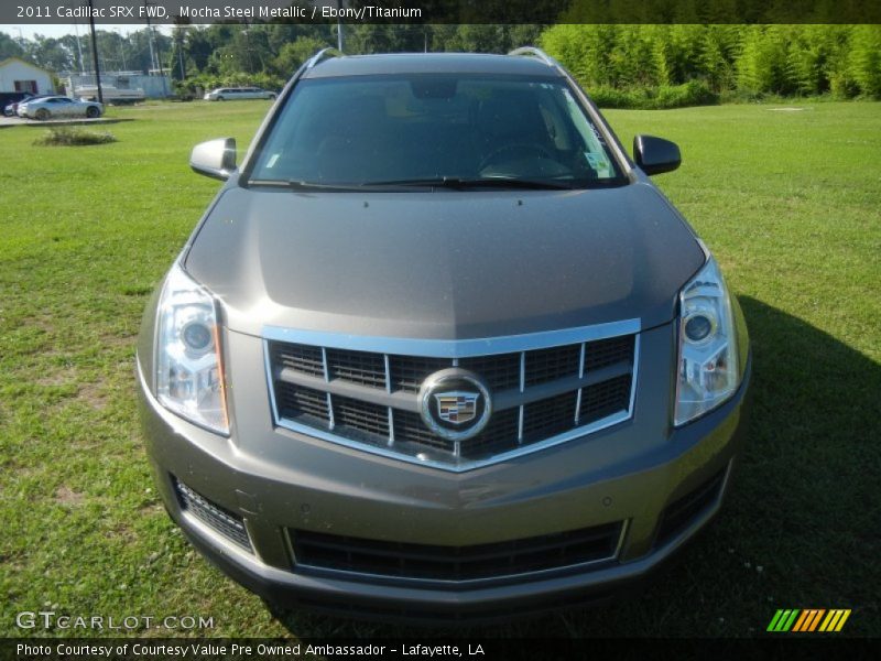 Mocha Steel Metallic / Ebony/Titanium 2011 Cadillac SRX FWD