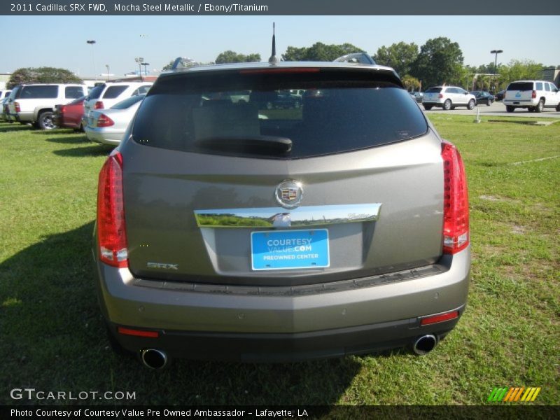 Mocha Steel Metallic / Ebony/Titanium 2011 Cadillac SRX FWD
