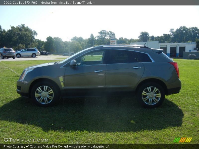 Mocha Steel Metallic / Ebony/Titanium 2011 Cadillac SRX FWD