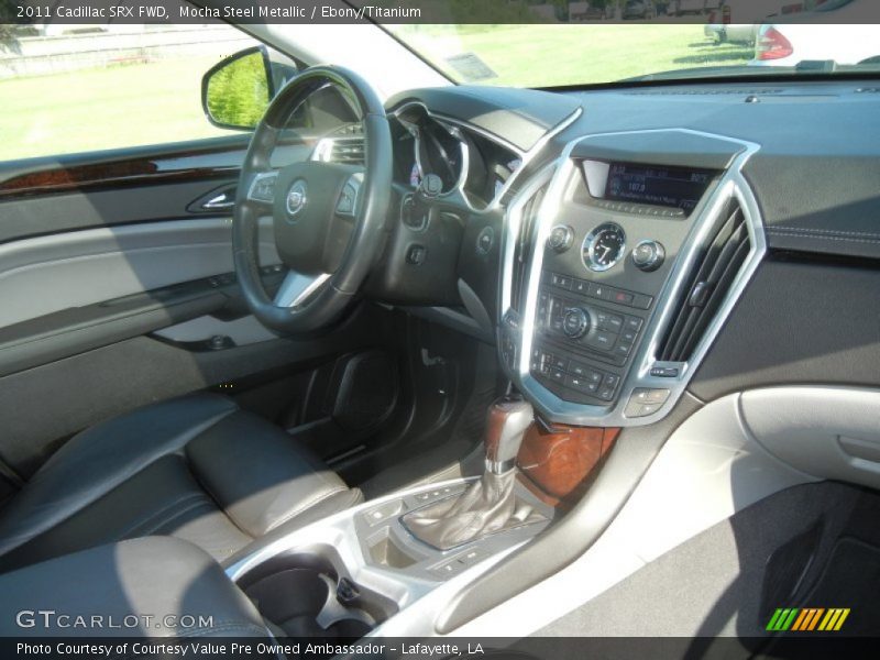 Mocha Steel Metallic / Ebony/Titanium 2011 Cadillac SRX FWD
