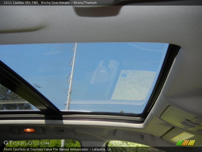 Mocha Steel Metallic / Ebony/Titanium 2011 Cadillac SRX FWD