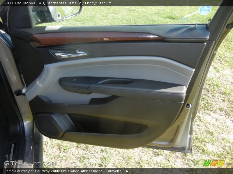 Mocha Steel Metallic / Ebony/Titanium 2011 Cadillac SRX FWD