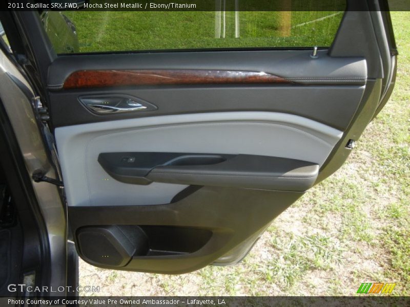 Mocha Steel Metallic / Ebony/Titanium 2011 Cadillac SRX FWD