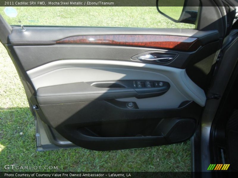 Mocha Steel Metallic / Ebony/Titanium 2011 Cadillac SRX FWD