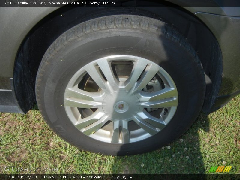 Mocha Steel Metallic / Ebony/Titanium 2011 Cadillac SRX FWD
