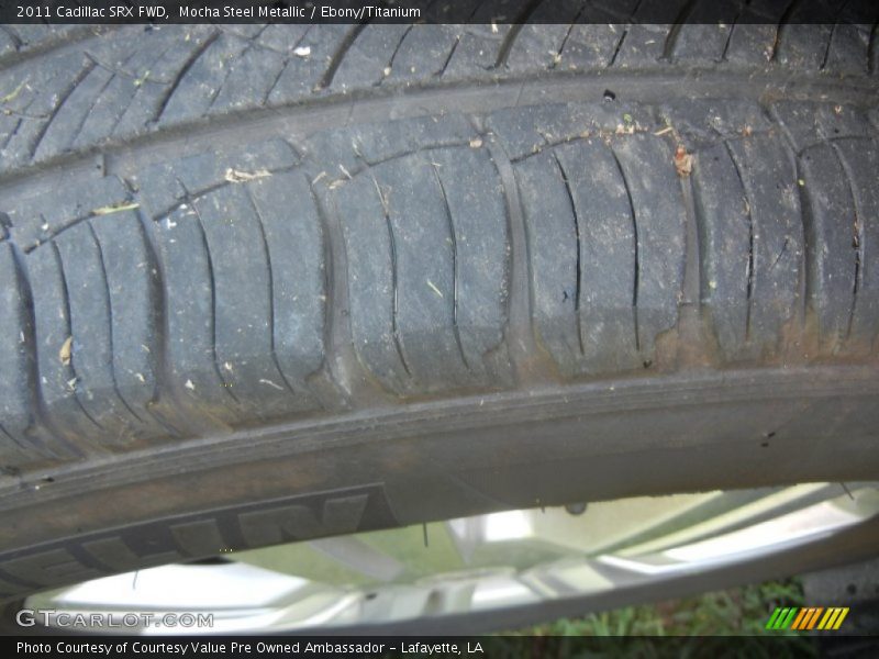 Mocha Steel Metallic / Ebony/Titanium 2011 Cadillac SRX FWD