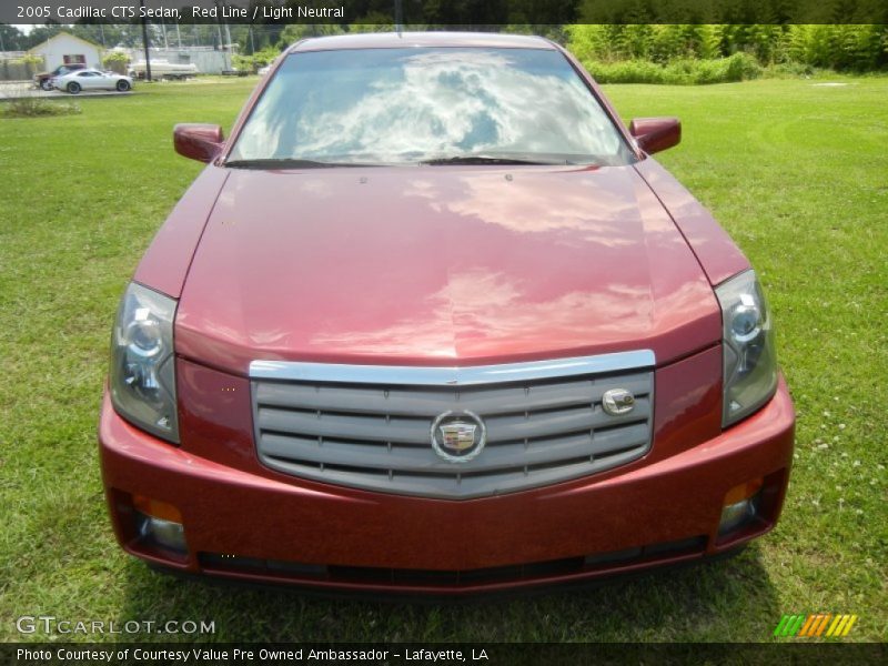 Red Line / Light Neutral 2005 Cadillac CTS Sedan
