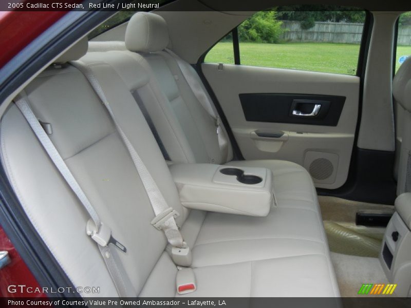 Red Line / Light Neutral 2005 Cadillac CTS Sedan