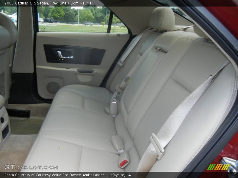 Red Line / Light Neutral 2005 Cadillac CTS Sedan
