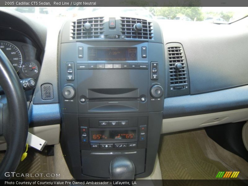 Red Line / Light Neutral 2005 Cadillac CTS Sedan
