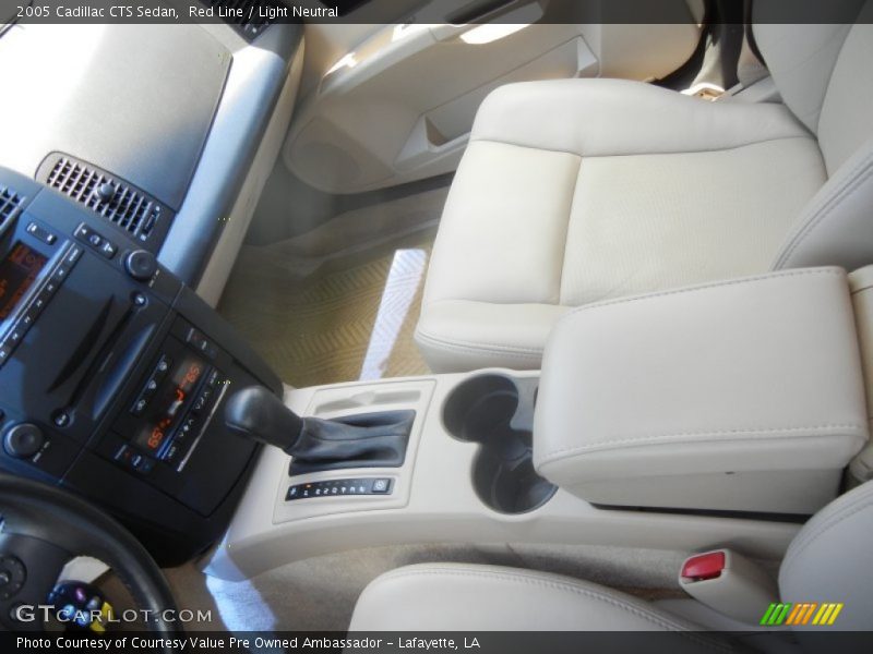 Red Line / Light Neutral 2005 Cadillac CTS Sedan