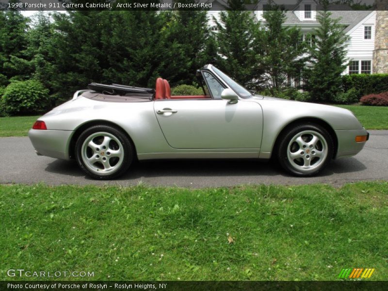  1998 911 Carrera Cabriolet Arctic Silver Metallic