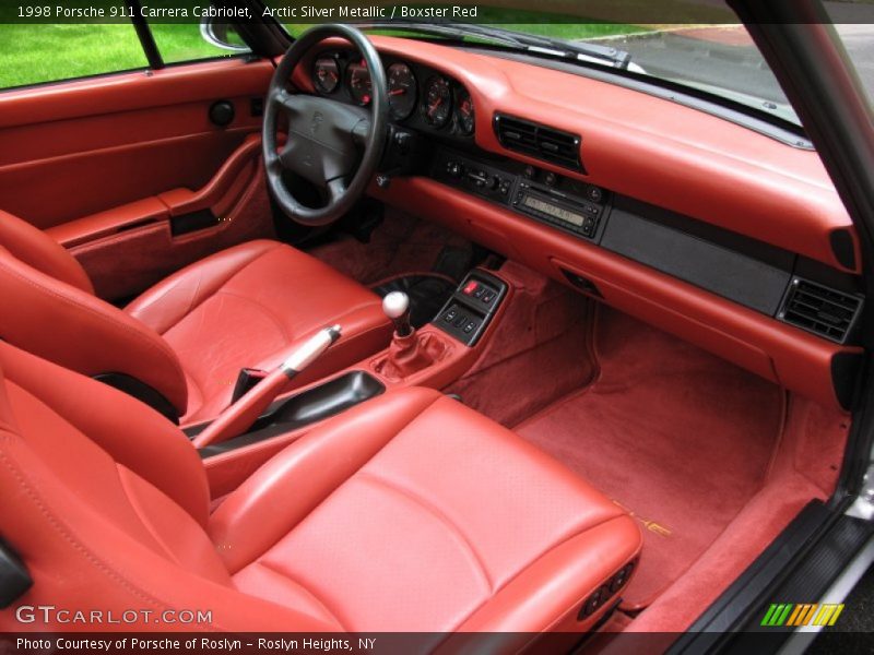 Dashboard of 1998 911 Carrera Cabriolet