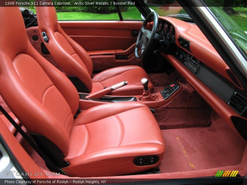  1998 911 Carrera Cabriolet Boxster Red Interior