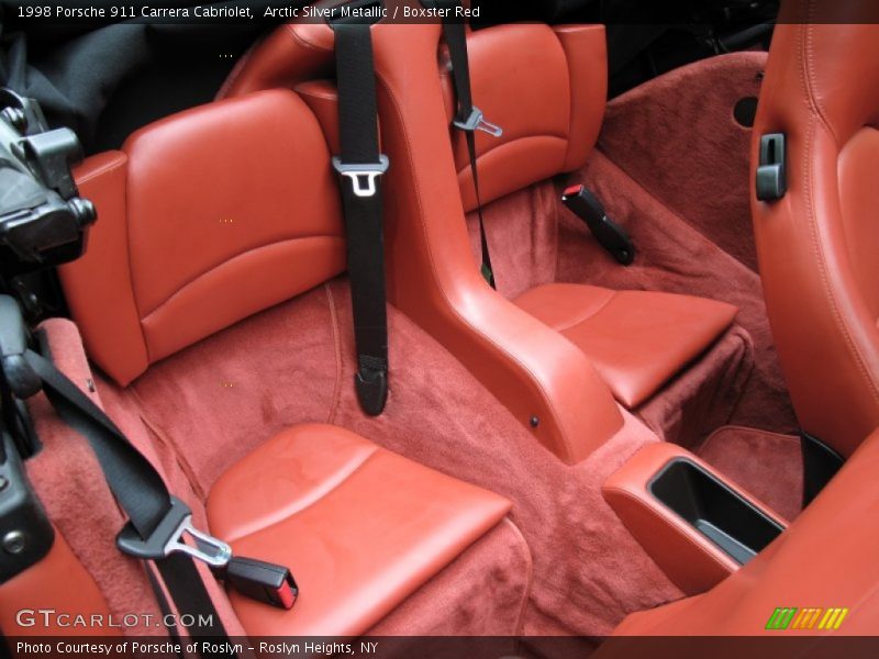 Rear Seat of 1998 911 Carrera Cabriolet