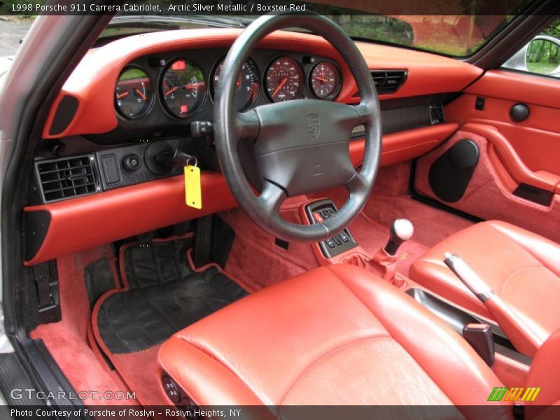 Boxster Red Interior - 1998 911 Carrera Cabriolet 