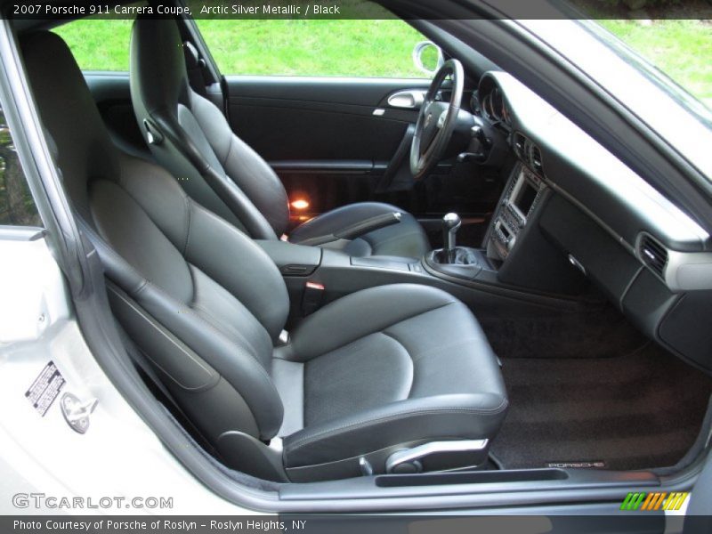 Front Seat of 2007 911 Carrera Coupe