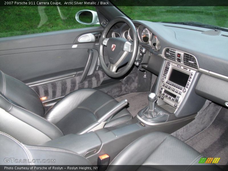  2007 911 Carrera Coupe Black Interior