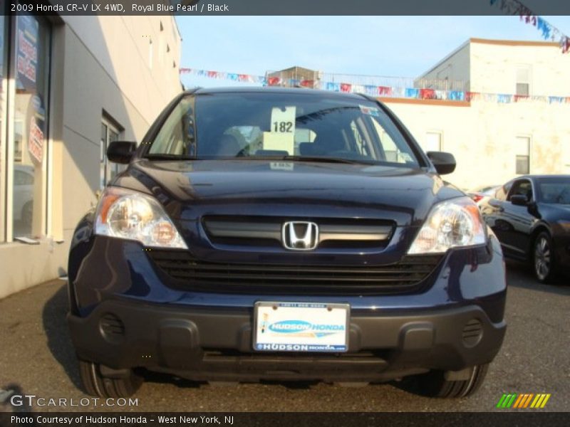 Royal Blue Pearl / Black 2009 Honda CR-V LX 4WD