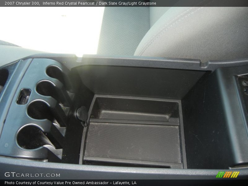 Inferno Red Crystal Pearlcoat / Dark Slate Gray/Light Graystone 2007 Chrysler 300