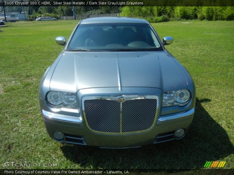 Silver Steel Metallic / Dark Slate Gray/Light Graystone 2006 Chrysler 300 C HEMI