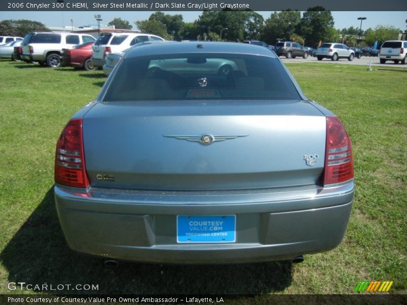 Silver Steel Metallic / Dark Slate Gray/Light Graystone 2006 Chrysler 300 C HEMI