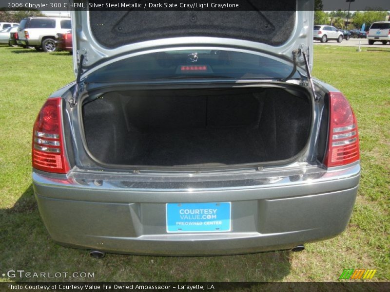 Silver Steel Metallic / Dark Slate Gray/Light Graystone 2006 Chrysler 300 C HEMI