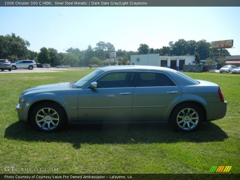 Silver Steel Metallic / Dark Slate Gray/Light Graystone 2006 Chrysler 300 C HEMI