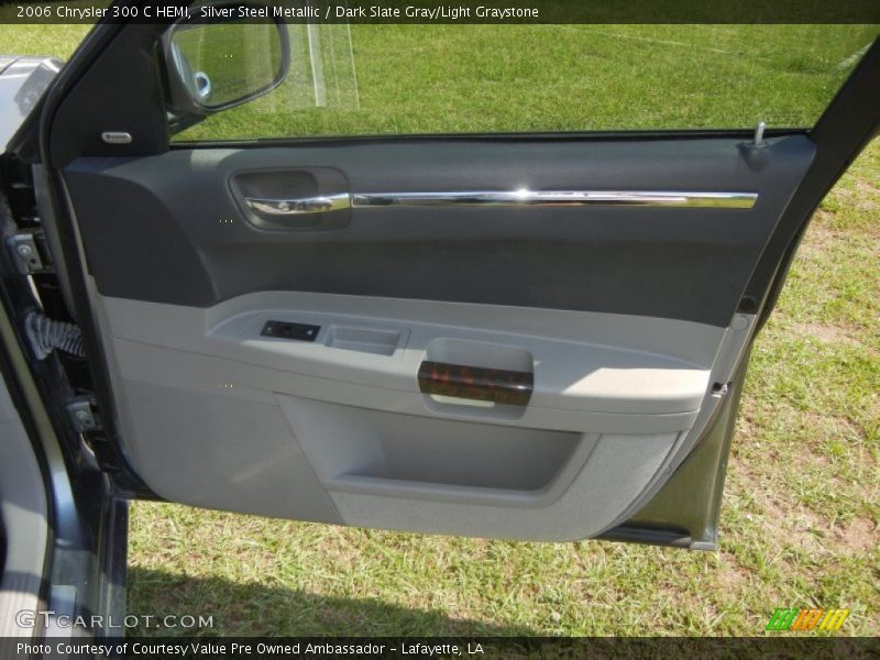 Silver Steel Metallic / Dark Slate Gray/Light Graystone 2006 Chrysler 300 C HEMI