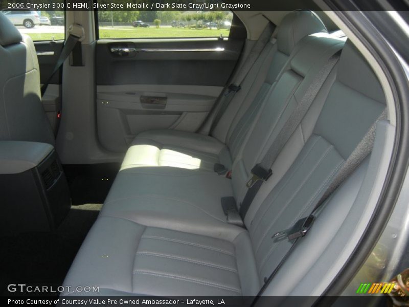 Silver Steel Metallic / Dark Slate Gray/Light Graystone 2006 Chrysler 300 C HEMI