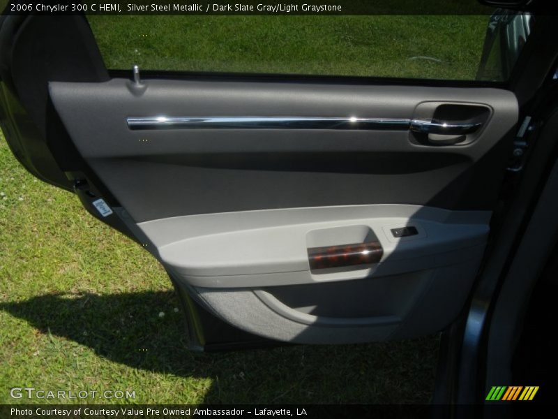 Silver Steel Metallic / Dark Slate Gray/Light Graystone 2006 Chrysler 300 C HEMI