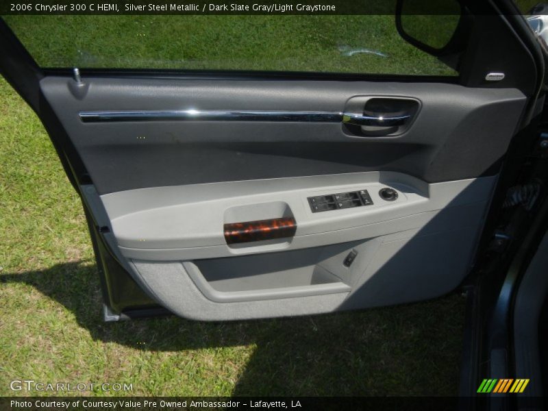 Silver Steel Metallic / Dark Slate Gray/Light Graystone 2006 Chrysler 300 C HEMI
