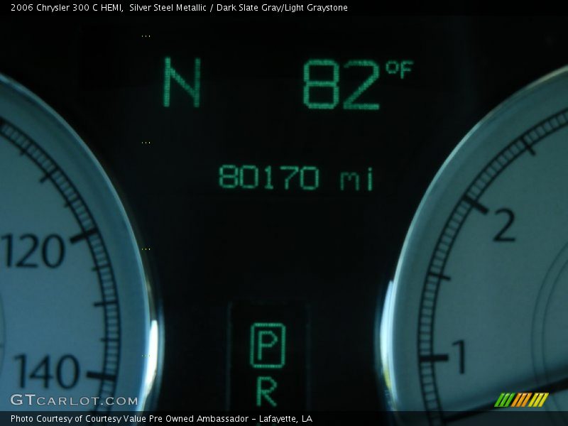 Silver Steel Metallic / Dark Slate Gray/Light Graystone 2006 Chrysler 300 C HEMI