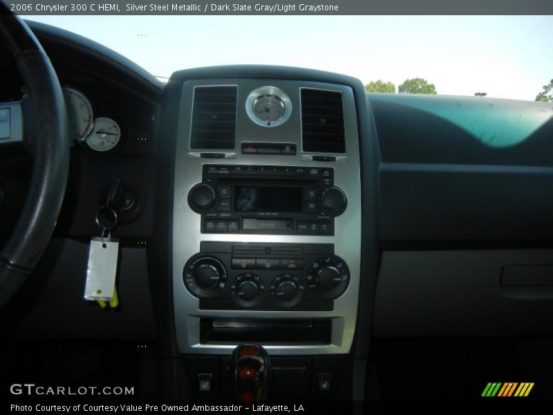 Silver Steel Metallic / Dark Slate Gray/Light Graystone 2006 Chrysler 300 C HEMI
