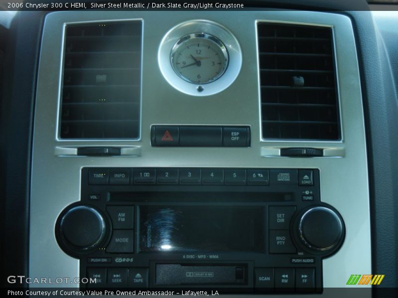Silver Steel Metallic / Dark Slate Gray/Light Graystone 2006 Chrysler 300 C HEMI