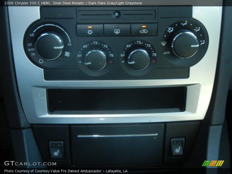Silver Steel Metallic / Dark Slate Gray/Light Graystone 2006 Chrysler 300 C HEMI